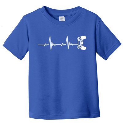 Gamer Controller Heartbeat Pules Toddler T-Shirt