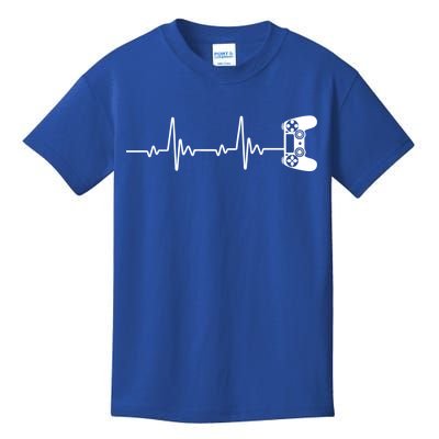 Gamer Controller Heartbeat Pules Kids T-Shirt