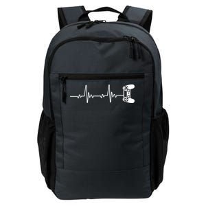 Gamer Controller Heartbeat Pules Daily Commute Backpack