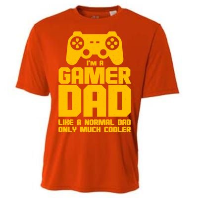 Gamer Dad Like A Normal Dad But Much Cooler Cooling Performance Crew T-Shirt