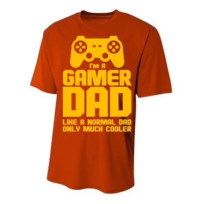 Gamer Dad Like A Normal Dad But Much Cooler Performance Sprint T-Shirt