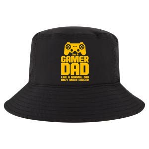 Gamer Dad Like A Normal Dad But Much Cooler Cool Comfort Performance Bucket Hat