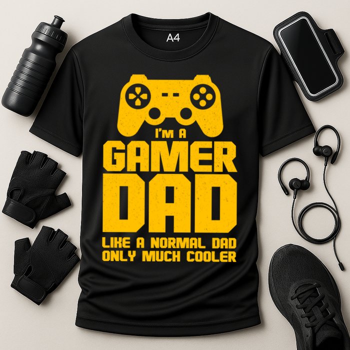 Gamer Dad Like A Normal Dad But Much Cooler Performance Shirt