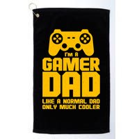 Gamer Dad Like A Normal Dad But Much Cooler Golf Towel