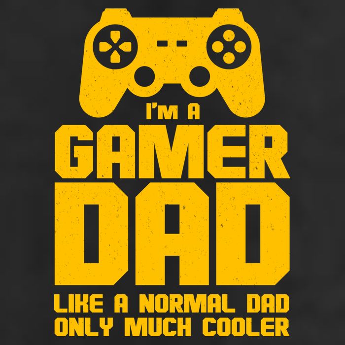 Gamer Dad Like A Normal Dad But Much Cooler Golf Towel
