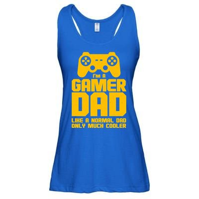 Gamer Dad Like A Normal Dad But Much Cooler Ladies Essential Flowy Tank