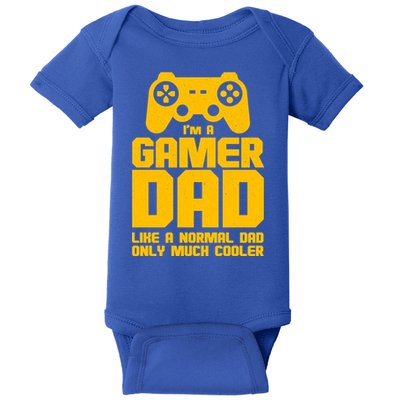 Gamer Dad Like A Normal Dad But Much Cooler Baby Bodysuit