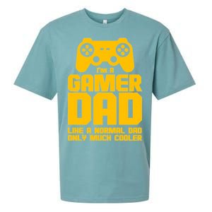 Gamer Dad Like A Normal Dad But Much Cooler Sueded Cloud Jersey T-Shirt