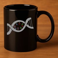 Gamer DNA Strand 11oz C Handle Ceramic Mug