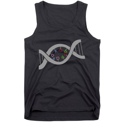 Gamer DNA Strand Tank Top
