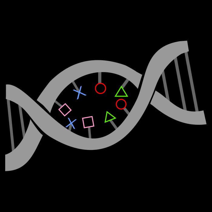 Gamer DNA Strand Womens T-Shirt