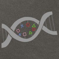 Gamer DNA Strand Cotton Canvas Backpack