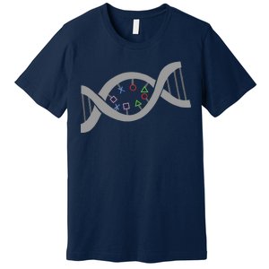 Gamer DNA Strand Premium T-Shirt