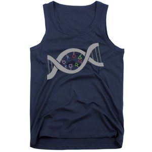 Gamer DNA Strand Tank Top