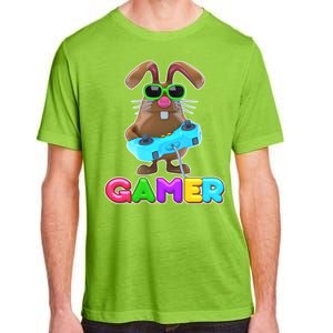 Gamer Easter Bunny Adult ChromaSoft Performance T-Shirt