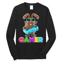 Gamer Easter Bunny Long Sleeve Shirt