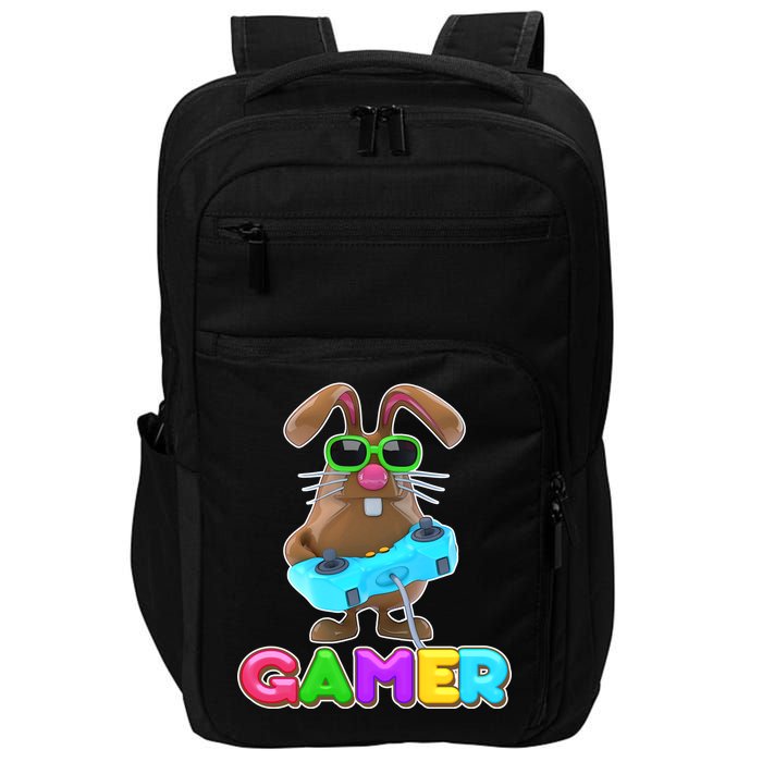 Gamer Easter Bunny Impact Tech Backpack