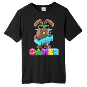 Gamer Easter Bunny Tall Fusion ChromaSoft Performance T-Shirt