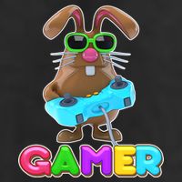 Gamer Easter Bunny 11oz C Handle Ceramic Mug