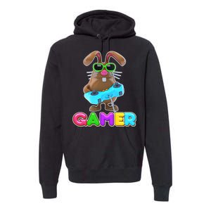 Gamer Easter Bunny Premium Hoodie