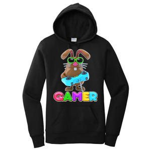 Gamer Easter Bunny Women's Pullover Hoodie