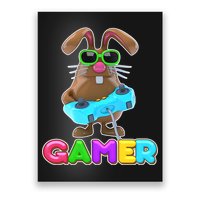 Gamer Easter Bunny Poster