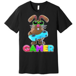 Gamer Easter Bunny Premium T-Shirt