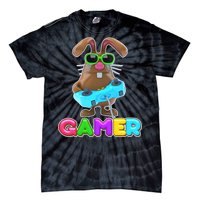 Gamer Easter Bunny Tie-Dye T-Shirt