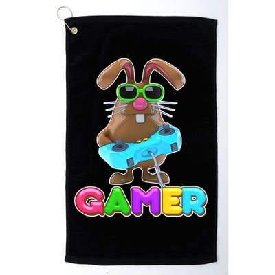 Gamer Easter Bunny Golf Towel