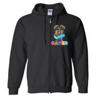 Gamer Easter Bunny Full Zip Hoodie