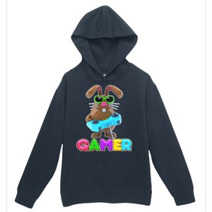 Gamer Easter Bunny Urban Pullover Hoodie