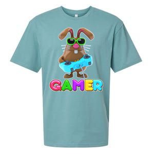 Gamer Easter Bunny Sueded Cloud Jersey T-Shirt