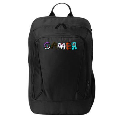 Gamer Element Lettering City Backpack