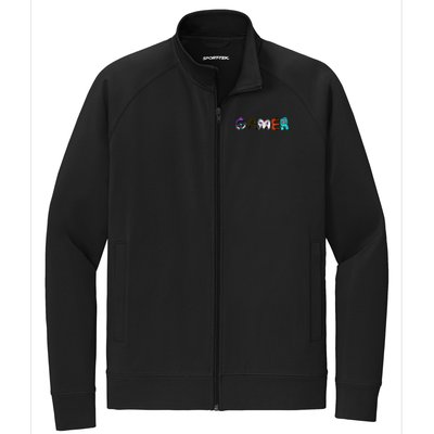 Gamer Element Lettering Stretch Full-Zip Cadet Jacket