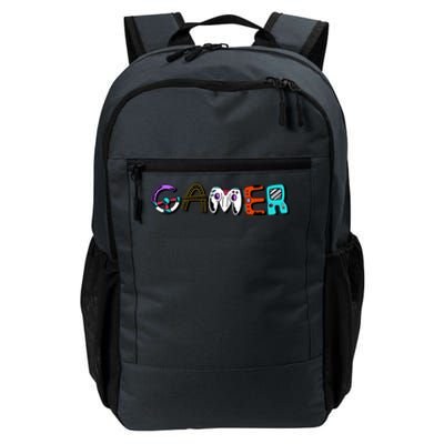 Gamer Element Lettering Daily Commute Backpack