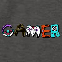 Gamer Element Lettering Vector Backpack