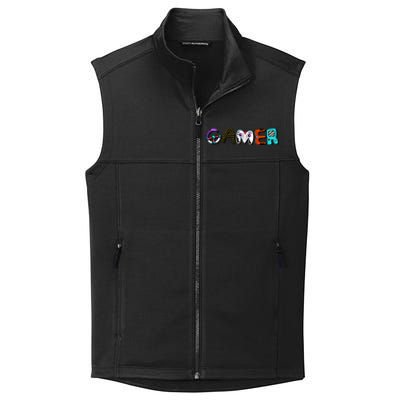 Gamer Element Lettering Collective Smooth Fleece Vest