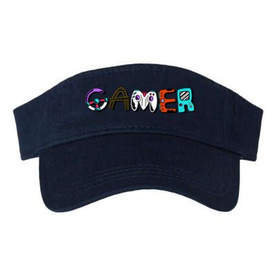 Gamer Element Lettering Valucap Bio-Washed Visor