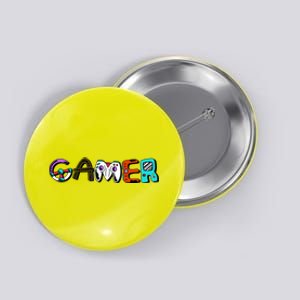 Gamer Element Lettering Button