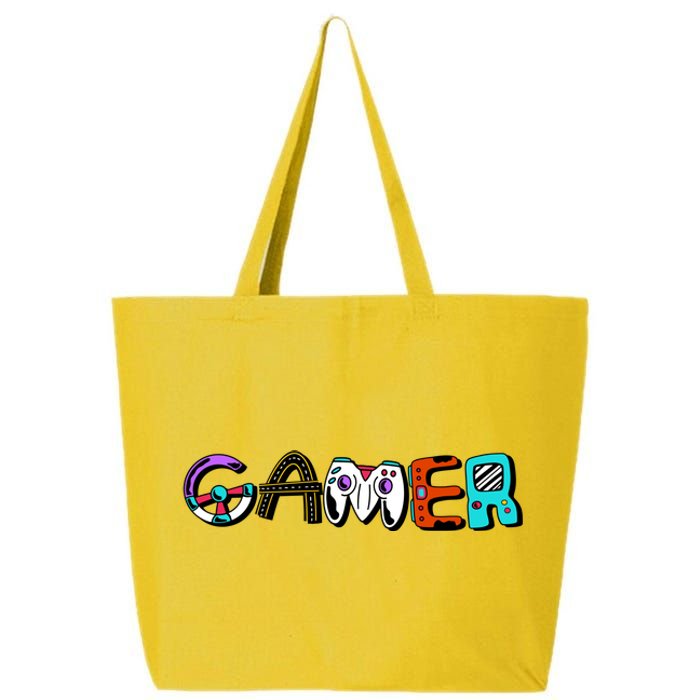 Gamer Element Lettering 25L Jumbo Tote