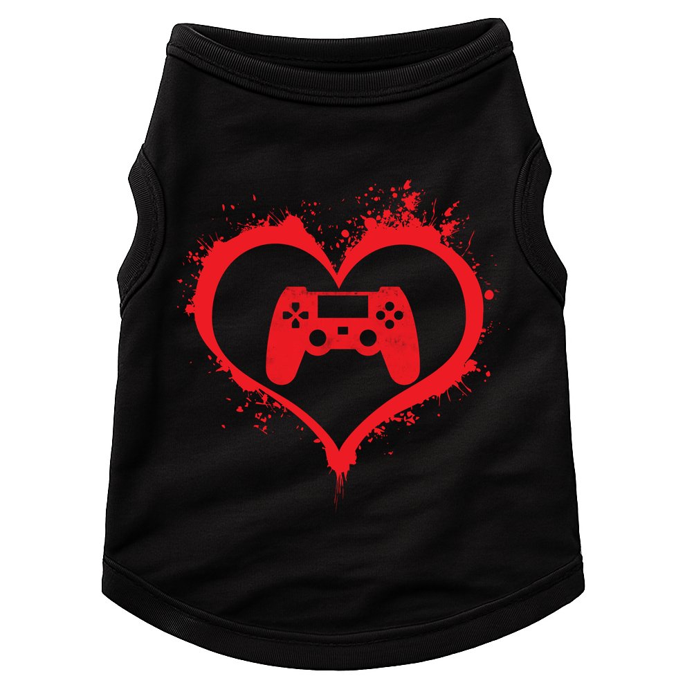 Gamer Heart Doggie Tank