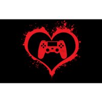 Gamer Heart Bumper Sticker