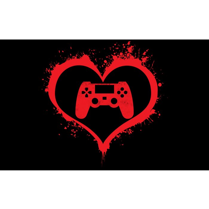 Gamer Heart Bumper Sticker