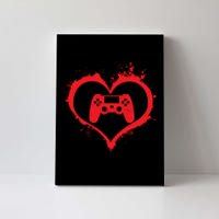 Gamer Heart Canvas