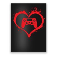 Gamer Heart Poster