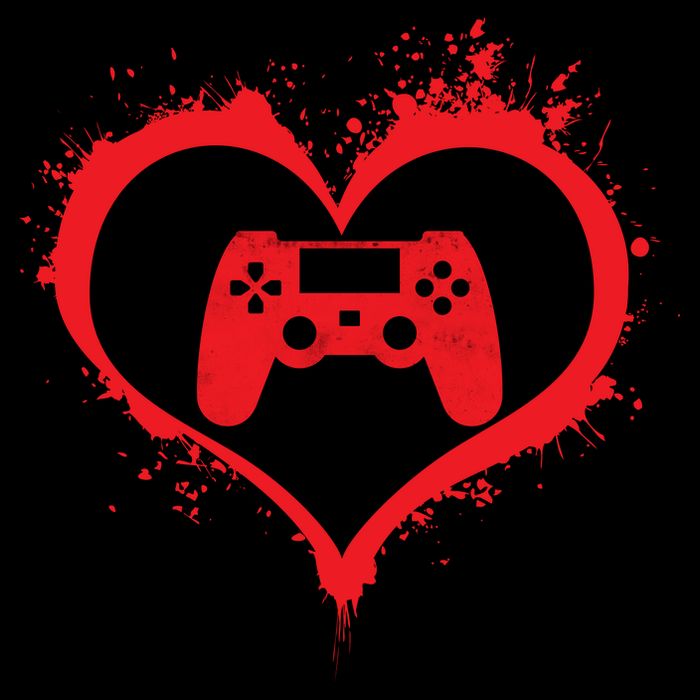 Gamer Heart Baby Bodysuit