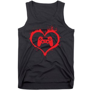 Gamer Heart Tank Top