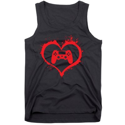 Gamer Heart Tank Top