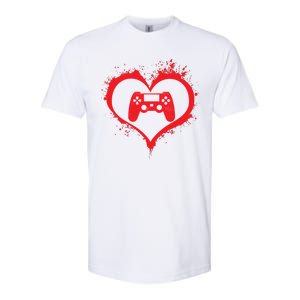 Gamer Heart Softstyle CVC T-Shirt