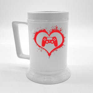 Gamer Heart Beer Stein